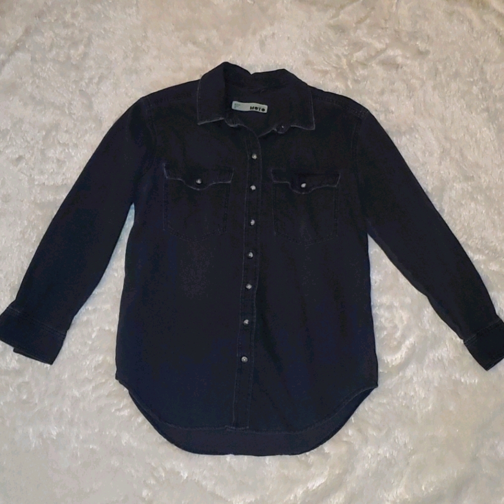 Topshop Jean shirt